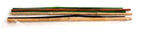Bamboo Plant Stakes 24in 25 Pack: Natural
