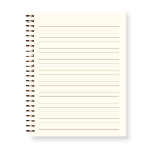 2025 Retro Dated Weekly Planner : Calendar Year: Peppercorn Cover | White Ink
