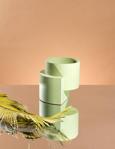 Platform Planter Medium - Mint