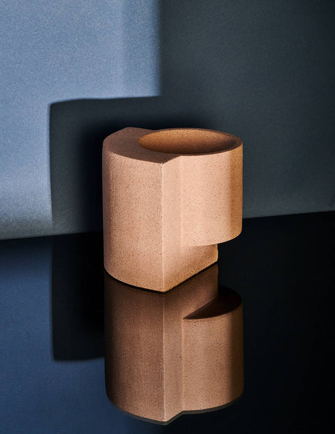 Platform Planter Small - Terrazzo - Coral
