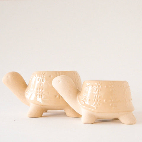 Turtle Planter | Sand : Small