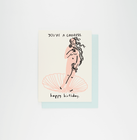 Goddess Card - Case Pack of 6 Cards