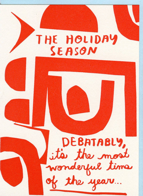 Debatably the Most Wonderful Time: Single Card