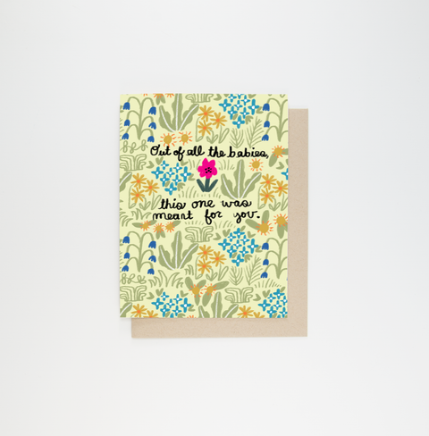 Meant For You Baby Card - Case Pack of 6 Cards