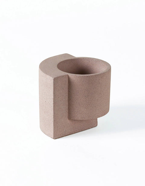Platform Planter Small - Terrazzo - Coral
