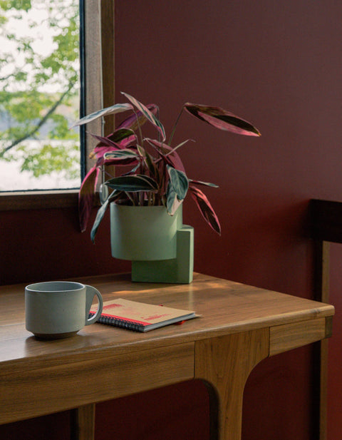Platform Planter Medium - Mint