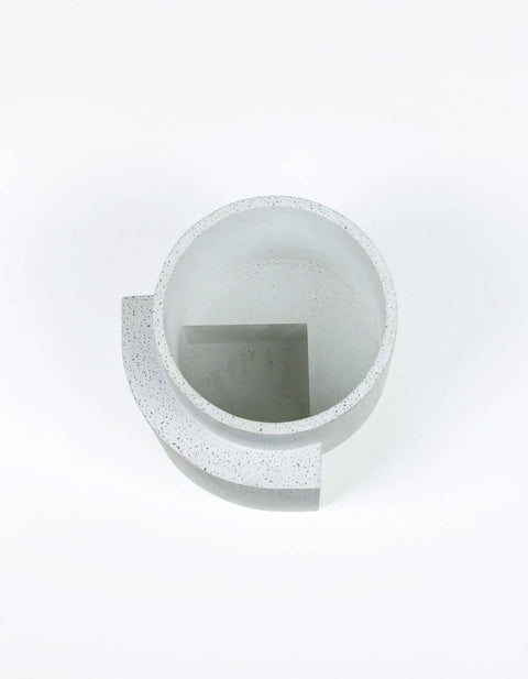 Platform Planter Medium - White