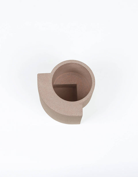 Platform Planter Small - Terrazzo - Coral