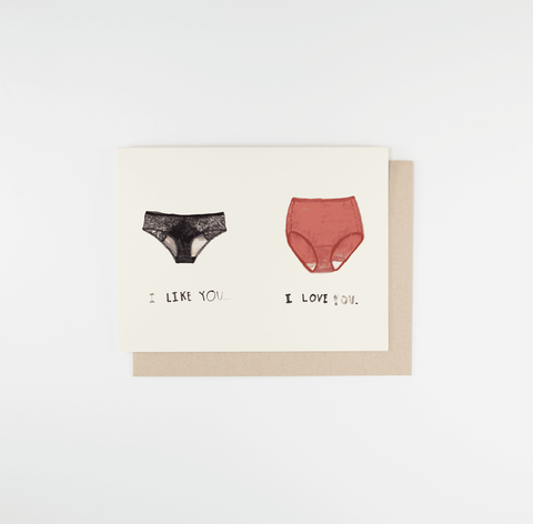 I Like You, I Love You Card - Case Pack of 6 Cards