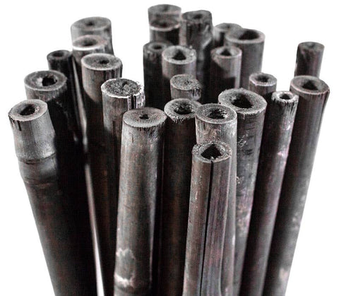 Bamboo Plant Stakes 24in 25 Pack: Natural