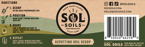Repotting Soil Scoops