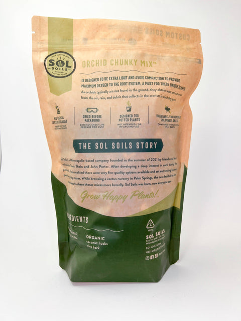 Soil (2Qt) Orchid Chunky Mix: 2 Quarts