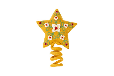 Star Tree Topper - Yellow: Yellow