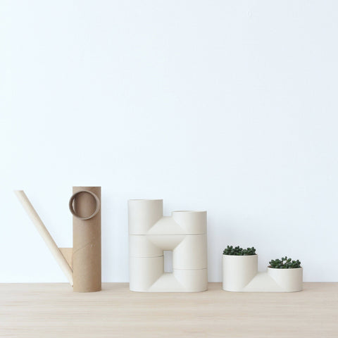 Double Planter: Dune