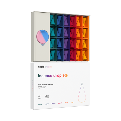 Ripple⁺ Incense Droplets Variety Pack – 48 Droplets