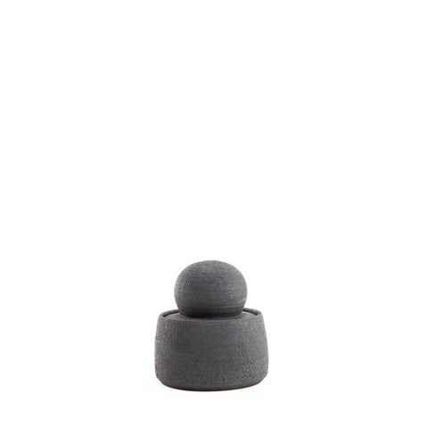 Charcoal Black Stash Jars: Medium