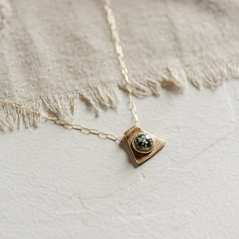 Cleo Necklace // Demi-Fine Gold