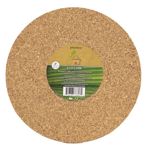 Eco Cork Mat 8"