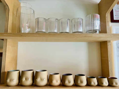 Boob Tumbler - Handmade Ceramic Mug  Fun & Functional Gift: Mint