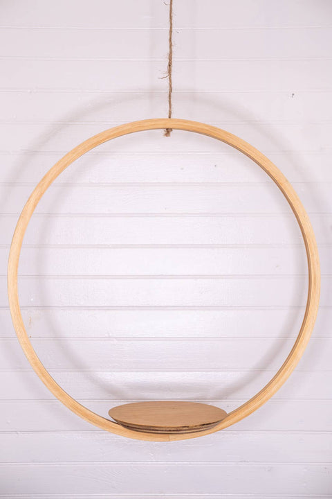 Large Bubble Hanging Planter: Natural Pine