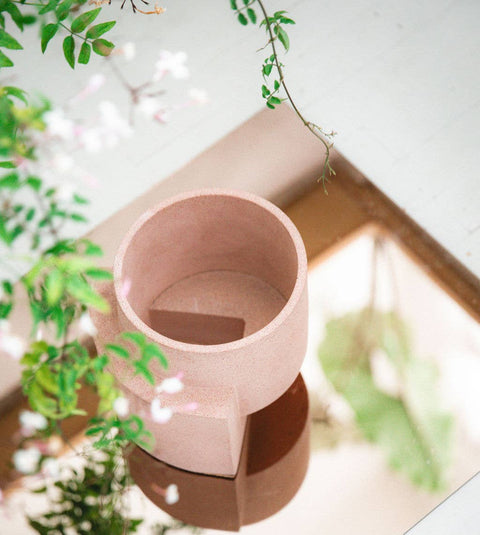 Platform Planter Medium- Coral
