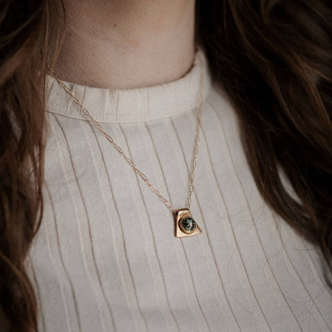 Cleo Necklace // Demi-Fine Gold