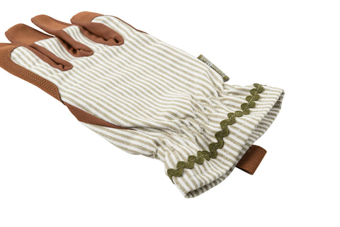 NEW Colour Collection Gloves - Olive Stripe