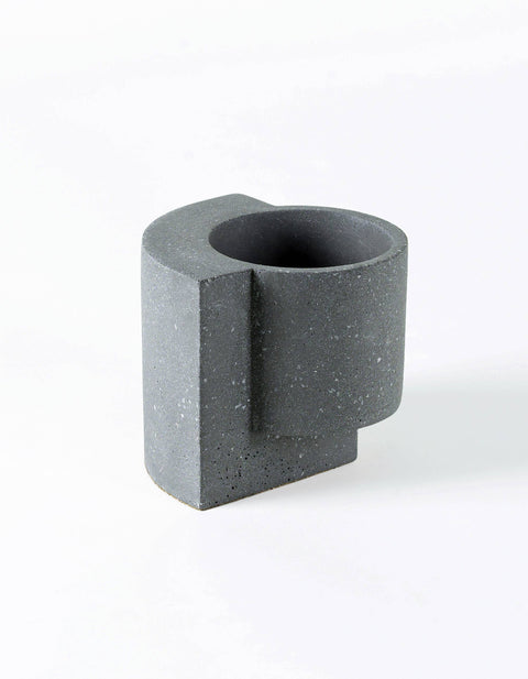 Platform Planter Small - Terrazzo - Graphite