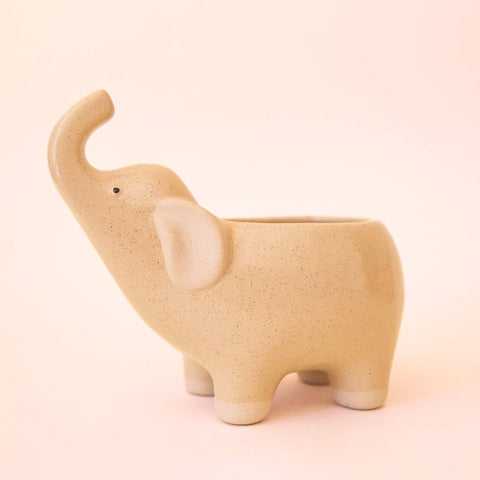 Elephant Planter | Sand: M
