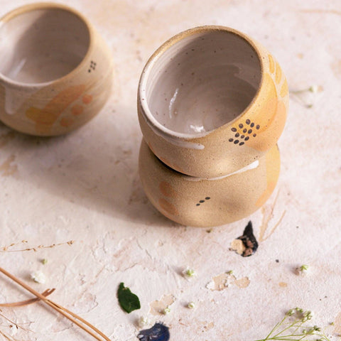 Painted Groove Cup