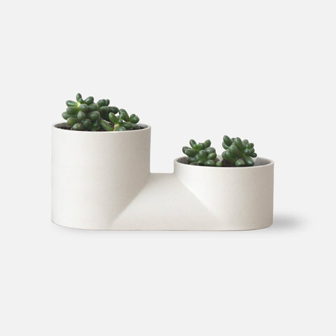 Double Planter: Dune