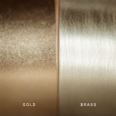 Bali Studs // Turquoise: Brass