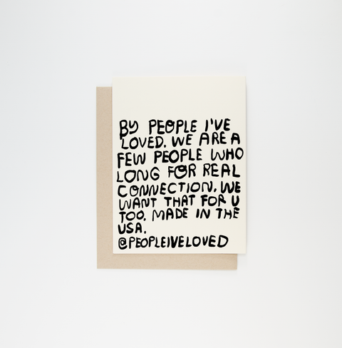 Still Standing Card - Case Pack of 6 Cards
