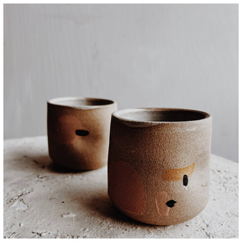 Pinch cup: Painted Exterior