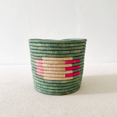 Green Storage Plant Basket: Kiganda