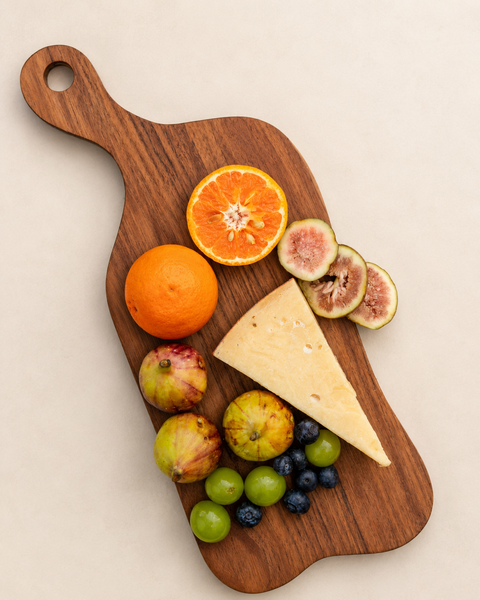Teak Wavy Charcuterie Boards: Set of 3