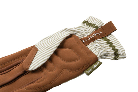 NEW Colour Collection Gloves - Olive Stripe