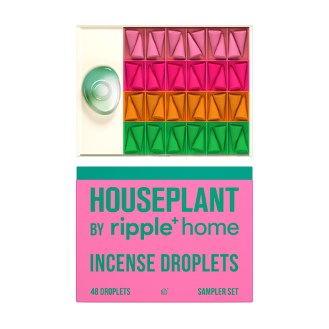 Houseplant by ripple+ incense droplets - 48 droplets