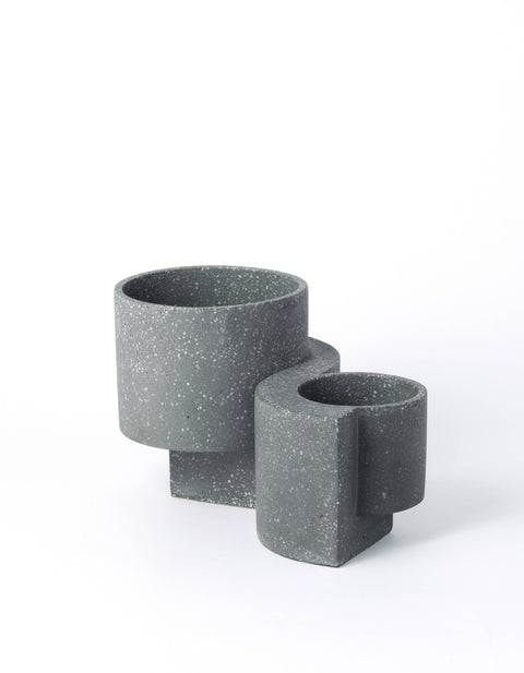 Platform Planter Medium - Graphite