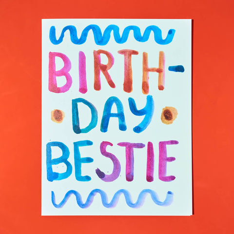 Birthday Bestie - Case Pack of 6 Cards