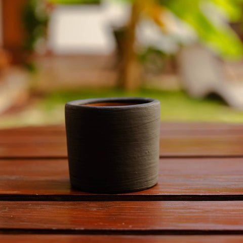 Small Ceramic Planter: White
