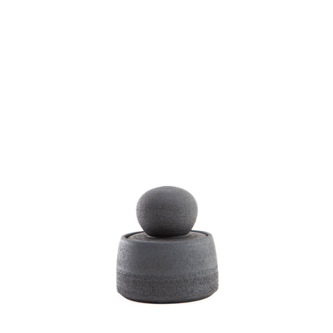 Charcoal Black Stash Jars: Mini