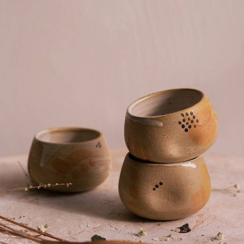 Painted Groove Cup