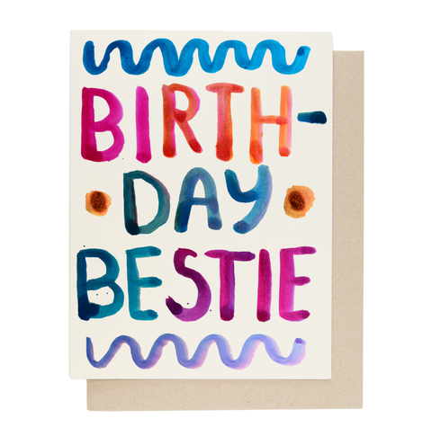 Birthday Bestie - Case Pack of 6 Cards